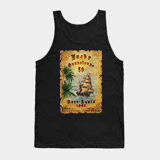 Old Rhum label Vintage Custom your name birthday Tank Top